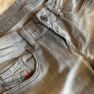 DIESEL GRUPEE-ANKLE Gray Jeans
